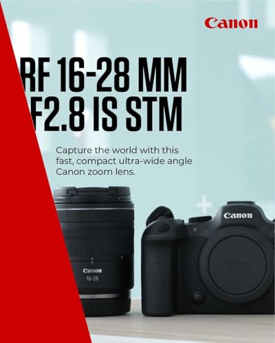 Image of Canon RF16-28mm F2.8 is STM Ultra-Wide Angle Zoom Lens | Black