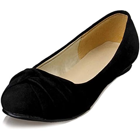 Zapatos Solid con Lazos para Mujer Cover