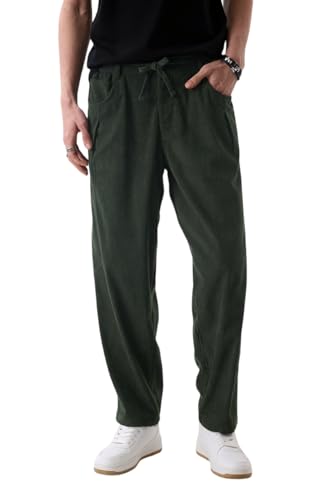 Image of SNITCH Men Cargo Pants | Relaxed Fit with Drawstring Waist & Ribbed Texture | Durable Polyester Fabric for Casual & Streetwear Style