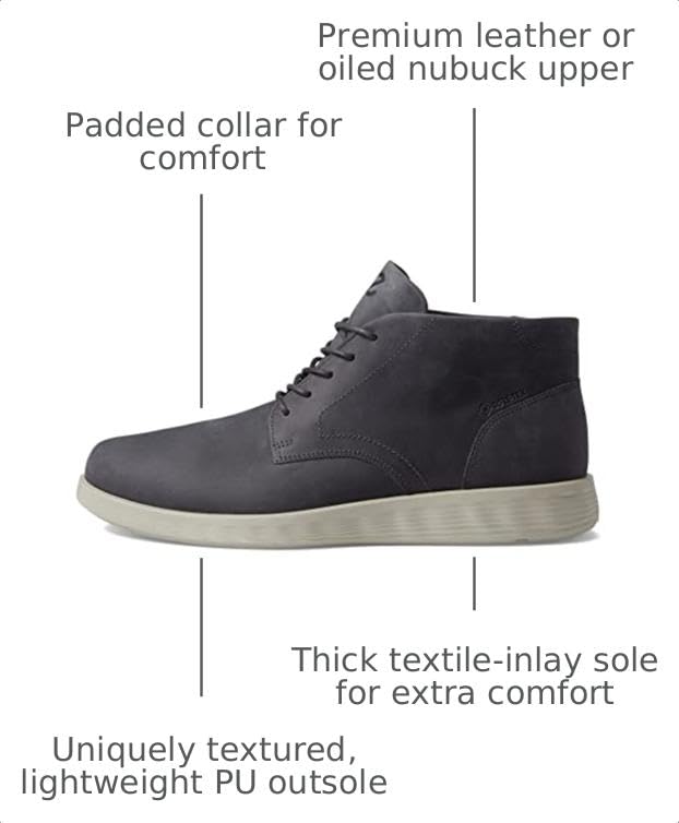 Image of ECCO mens S Lite Hybrid Gore-tex Waterproof | Outdoor Boots