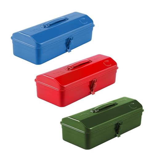 Boîte de rangement à outils en fer multi-compartiments pour technicien et rangement d'atelier