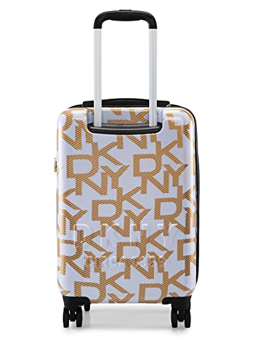 Image of DKNY Deco Signature Range Gold Color 20 inch Cabin Trolley