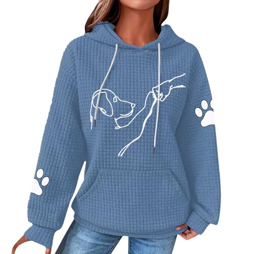 Sweatshirt a manches longues ample pour stopper le froid hivernal