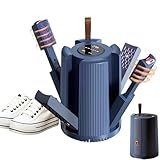 chauffage soufflant electrique industriel [Sèche-chaussures portable] Ce sèche-chaussures portable mesure 25,4 cm x 17,7 cm x 17,7 cm, pèse 1,1 kg et est livré avec un cordon d'alimentation de 129 cm. Idéal pour les voyages et autres activités de plein air, il vous permet de sécher vos chaussures et autres articles mouillés à tout moment et en tout lieu. Convient aux baskets, à tous types de chaussures respirantes, aux chaussettes, aux gants et aux chapeaux.