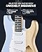 DONNER DST-80 Electric Guitar 39” Beginner Electric Guitar Kit with Amp, Classic SSS Pickup Complete with Gig Bag, Tuner, Capo, Strap, Picks, and Free Online Lessons