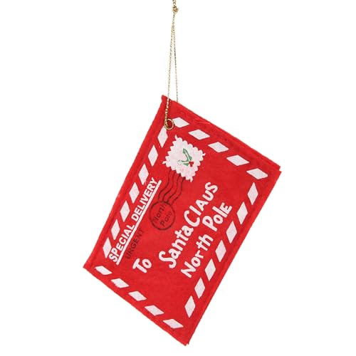 shenruifa Envelopes de Natal, 10 peças, tecido não tecido, pequenos envelopes de Natal, porta-cartõe