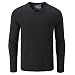 Produktbild Charles Wilson Feinstrick Baumwollpullover mit V-Ausschnitt für Herren (S, Black (0120))