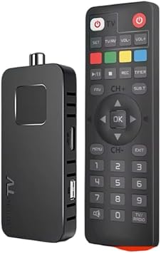 Digital TV Tuner DVB-T2/C Receiver, H.265 HEVC, 1080P HD, WiFi Support, USB PVR, Remote Control