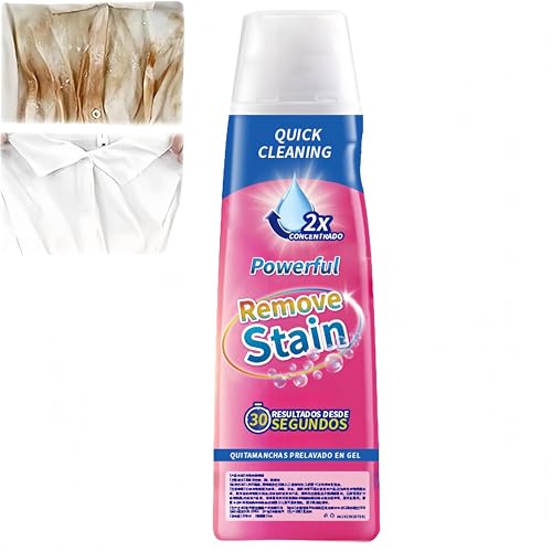 Gel de limpieza Nano Quick Clothers, limpiador en seco para ropa, sin lejía, fácil de usar, limpia eficazmente cuellos, manchas de café y aceite (1Piezas)