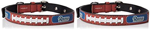 Collier football NFL St. Louis Rams marron taille L grand chien fan de sport