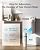 AQUA CREST 5 Micron 10"x2.5" String Wound Sediment Water Filter Cartridge for Well Water, Universal Replacement for Any 10 inch RO Unit, WP-5, Aqua-Pure AP110, CFS110, Culligan P5, WFPFC4002, 6Pack