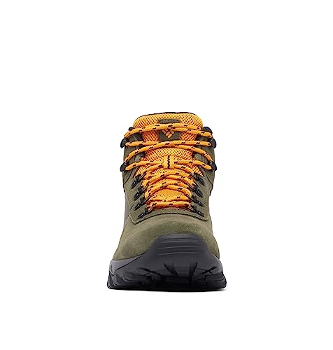 Columbia Men's Newton Ridge Plus II Suede Waterproof, Peatmoss/Raw Honey, 11.5