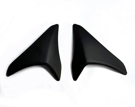 for ARAI SK6 GP6 GP-6 Chin Vent Guard Breath Guard Street Deflector Protector Top Air Vent Cover Hel-met Accessories, Matte Black