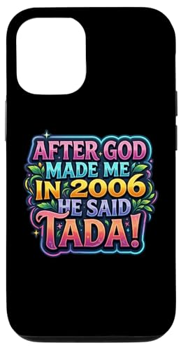 After God Made Me In 2006 He Said Tada ���f�B�[�X�a�����p�[�e�B�[ �X�}�z�P�[�X iPhone 12/12 Pro �p