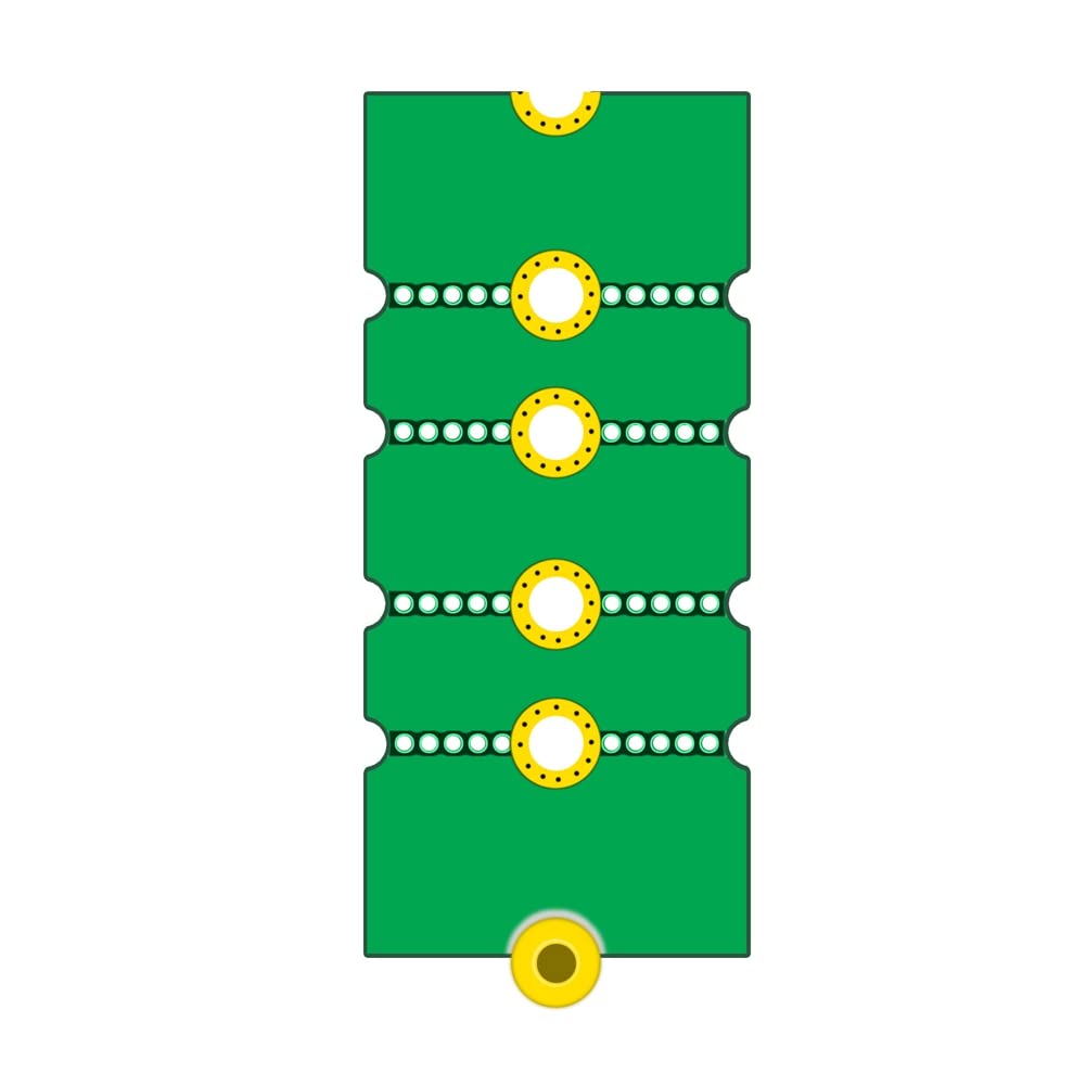 NGFF NVME .2 Extended Bracket 2230 bis 2242/2260/2280, 2242 bis 2280, 2260 do 2280 adapter transferowy