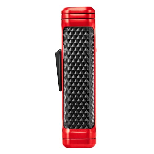 Encendedor Colibri Ascari Triple Jet Torch Metal Rojo Negro miniatura 7