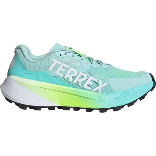 adidas Terrex Agravic 3 Trail Running Shoe - Women's, Semi Flash Aqua/FTWR White/Grey Three, 8.5