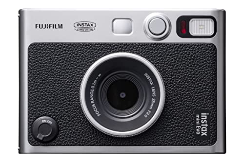 Fujifilm Instax Mini Evo Hybrid Instant Camera inc 20 Shots & Case - Black - Image 5