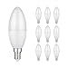 Produktbild ledscom.de E14 LED Kerze 6W =40W 450lm 270° weiß, 10 STK.