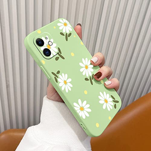 Coque en silicone liquide pour iPhone 11 et Pro Max housse souple fine Vert St