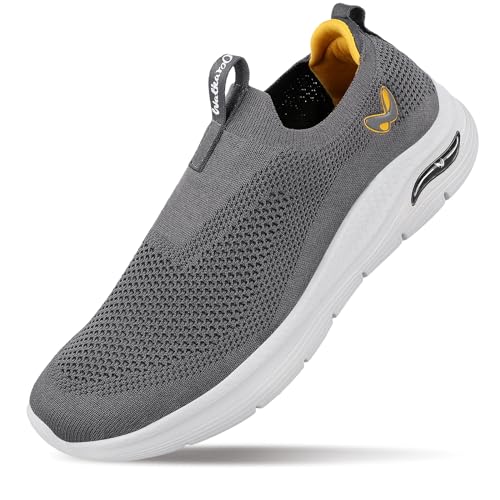 Image of WALKAROO Sports Shoes for Men's|Perfect for Walking,Gym Training and Casual Outfit|Cushioned Insole with EVA Outsole |Breathable Mesh Upper|WS9571
