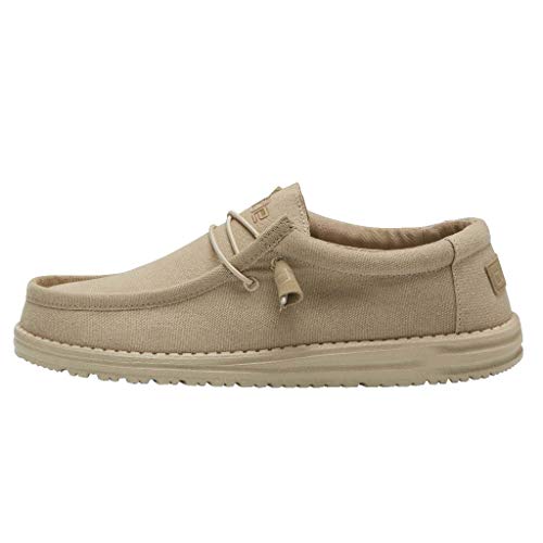 Image of HEYDUDE Wendy Funk Surf Baja, Womens Shoes, Womens Slip-on Loafers, Comfortable & Light-Weight Beige