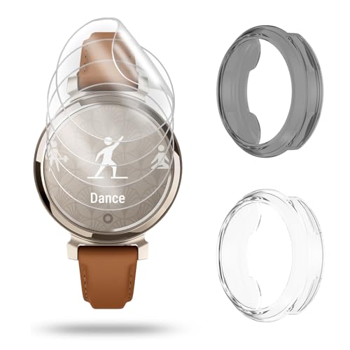 Protéger l'écran Garmin Lily 2 des chocs avec coque TPU souple et film anti-rayure