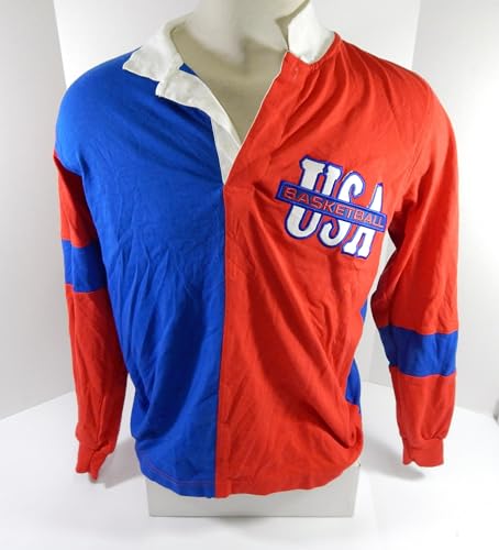 1990s Team USA Basketball Polo Shirt Nutmeg DP53040