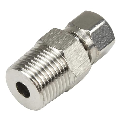 Tuerca de conexión móvil PT 3/8 para termopares e instrumentación de 6mm 2