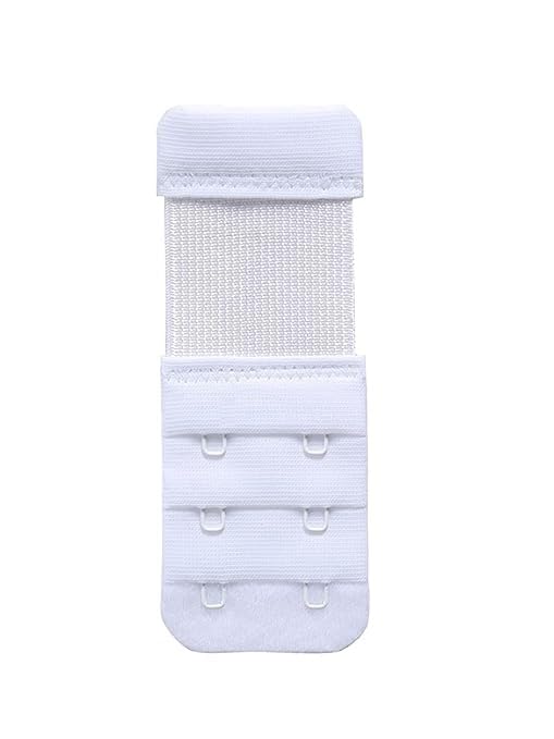 Bra Hook Extender Hooks Elastic Blouse Extensions For ladies Women (Free Size) White Color-image-7