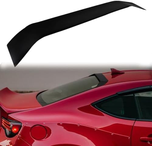 Q1-TECH, Rear Window Roof Spoiler Compatible with Scion FR-S/Subaru BRZ 2013-2020, ABS Rear Window Roof Visor Spoiler Wing