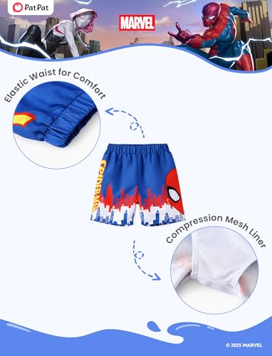 Image of Disney Marvel Spiderman Cars Boy Swimsuit Rash Guard Shirts & Swim Trunk Boys Swim Set Mickey Summer Bathing Suit 2-13 Years