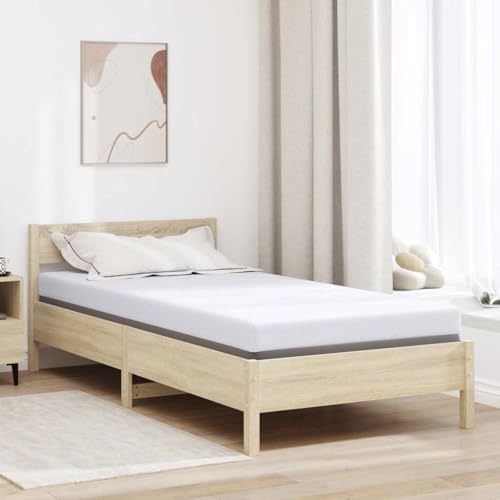 Genérico Sobrecolchón 70 x 200 x 3.5 cm Tela Jacquard,Casa y jardín,Ropa de casa,Ropa de Cama,Protectores para colchones,Cubrecolchones-4106244