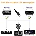 Gebildet Dash Cam Hardwire Kit, Mini/Micro USB Hard Wire Kit for Dashcam, 12V-24V to 5V Car Dash Camera Charger Power Cord, ATO/ATC(ACS)/ACN Mini/ACZ Micro2 Fuse, 11.6V Real Battery Drain Protection