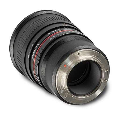 Samyang F1111110101 - Lente Fotográfica DSLR para Fuji X (50mm Distancia Focal Fija, Apertura f/1.4-22 AS UMC, Diámetro de Filtro: 77mm), Negro - Fernando Cortés Samyang F1111110101 - Lente Fotográfica DSLR para Fuji X (50mm Distancia Focal Fija, Apertura f/1.4-22 AS UMC, Diámetro de Filtro: 77mm), Negro - Fernando Cortés