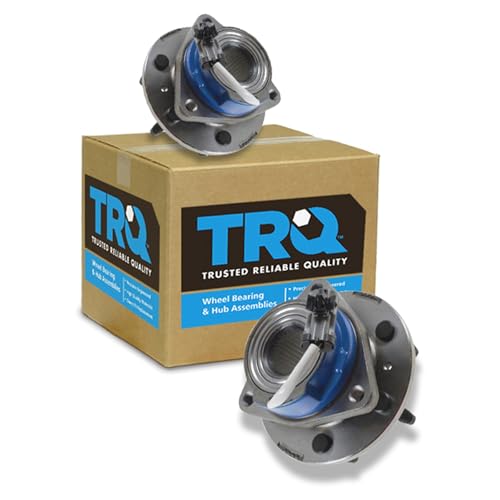 Image of TRQ 2 Piece Front Wheel Bearing & Hub Assembly Set Compatible with 2006-2007 Buick Terraza 2006-2008 Chevrolet Uplander 2006 Pontiac Montana Saturn Relay