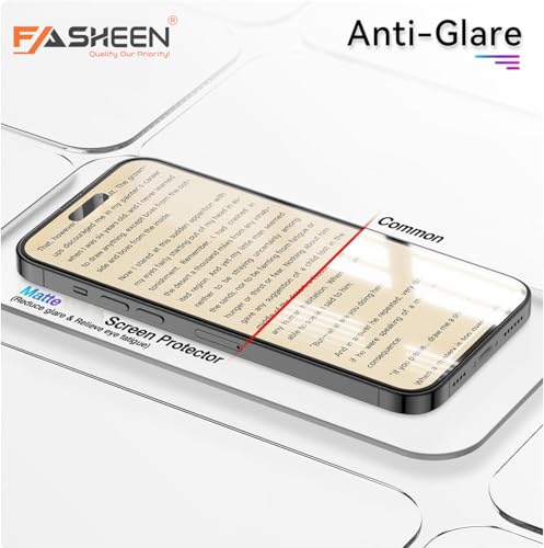 Image of FASHEEN Matte Screen Guard Compatible With vivo X300 Pro V2514 Matte Finish Anti Glare Flexible Fiber Mobile Screen Protector Not a Tempered Glass, Not Edge to Edge SmartPhone Screenguard.