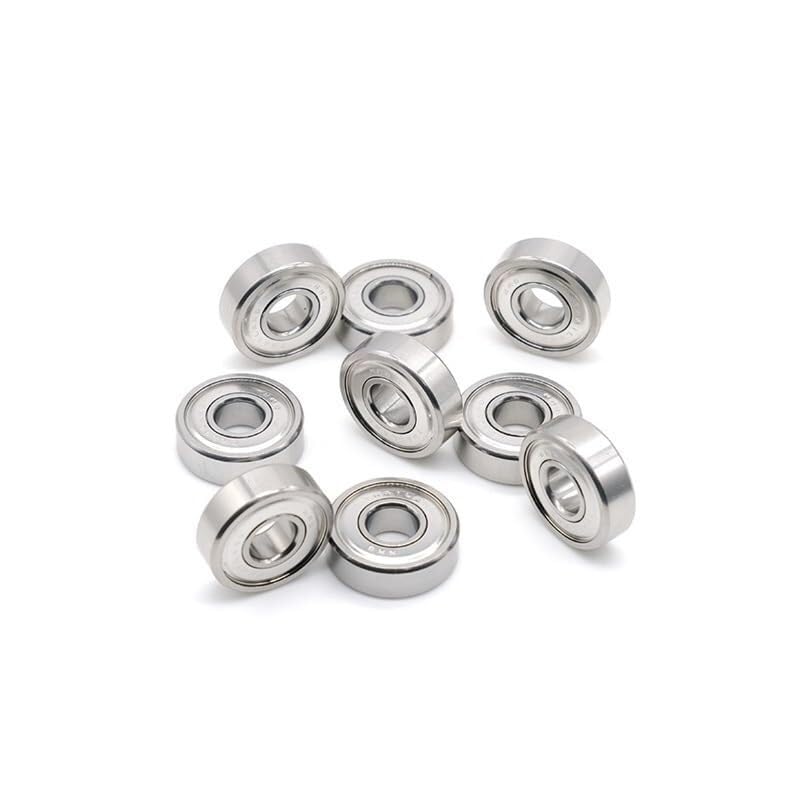 Rodamientos, Rodamiento S607ZZ 7x19x6 mm (10PCS) ABEC-7 440C Rodamientos de bolas acero inoxidable S607Z S607 Z ZZ,Durabilidad mejorada