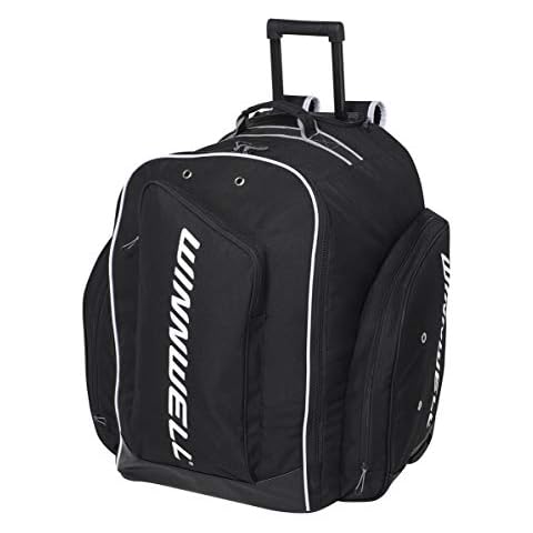 Winnwell Back Pack Hockey Bag- Ice Hockey Bags with Wheels Also Great to Store Baseball, Football, Equipment & Gear | Junior & Senior Wheel Bag Cover