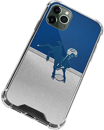 Skinit Clear Phone Case Compatible with iPhone 12 Pro Max - Officially Licensed NFL Indianapolis Colts Vintage Design