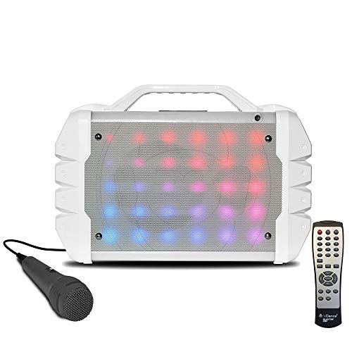 Preisvergleich Produktbild iDance-BL208WH Karaoke Bluetooth, Weiß (BL208WH)