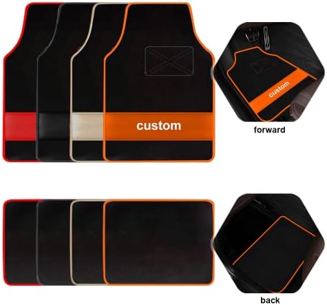 Miniatura 8 de Juego de alfombras resistentes personalizadas, ajuste automotriz para Monza Coupe, tapete clásico de piso de automóvil para todo tipo de clima, con