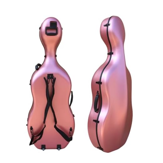 Lightweight Carbon Fiber Cello Case