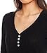 CHASER Ladies' Long Sleeve Waffle Thermal, Variety (S, Black)