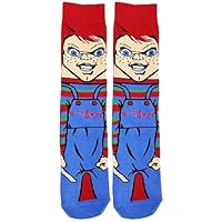 Calcetines para hombre, diseño de villanos de terror, talla