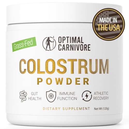 Grass Fed Colostrum Powder, Unflavored Bovine Colostrum for Humans, Colostrum Supplement Powder for...