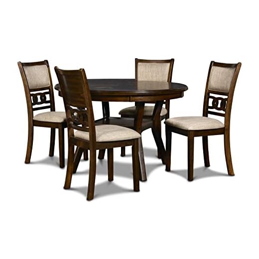 New Classic Gia 5-Piece Round Dining Set
