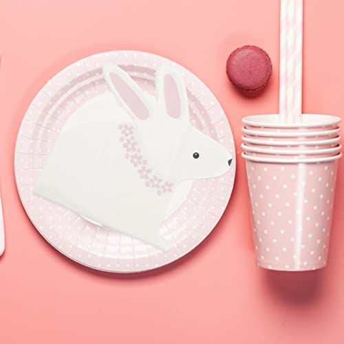 20 Folhas Tecido De Coelho Guardanapos Coelhinho Da Páscoa Guardanapos De Páscoa Guardanapos De Mesa