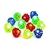 Novelty Flashing LED Bumpy Jelly Ring (12 Pcs) By C&H Solutions Â®
