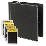 Idée cadeau : parfait pour les amateurs de théâtre chevronnés ou ceux qui se lancent dans un nouveau voyage de collection. Les entrhusiastes de théâtre de temps ancien ont souvent une profonde appréciation pour l'art de la performance en direct, où leurs collections de playbill transcendent de simples piles de papier, encapsulant un trésor de souvenirs précieux. Pour les personnes comme celles-ci, ce classeur sert d'option de cadeau utile et significative
